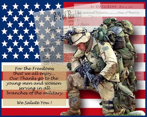 military salute